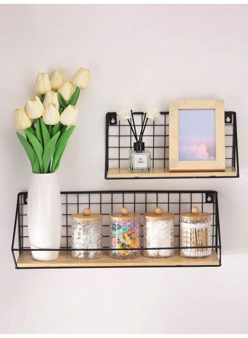 علب تخزين شفافة عدد 1 بغطاء خشبي – تصميم ماسي أنيق - Image 4